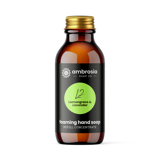 Concentrate, Glass Packaging L2 (Lemongrass and Lavender)