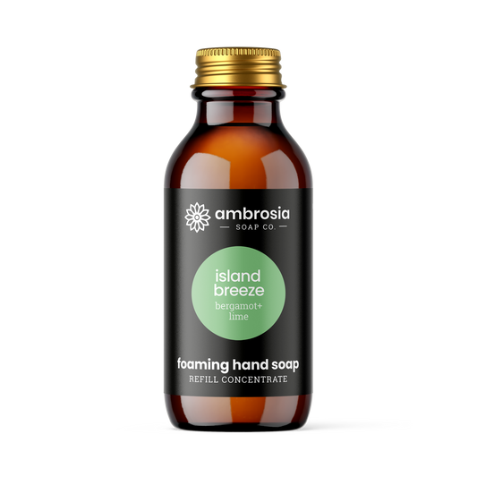 Concentrate, Glass Packaging Island Breeze