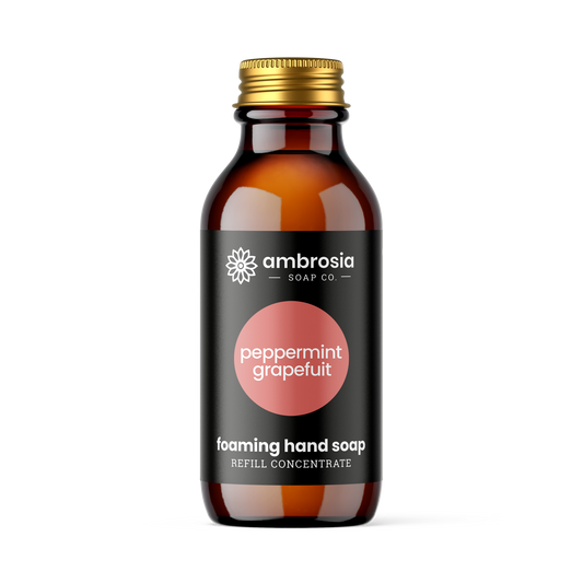 Peppermint Grapefruit Concentrate, Glass Packaging