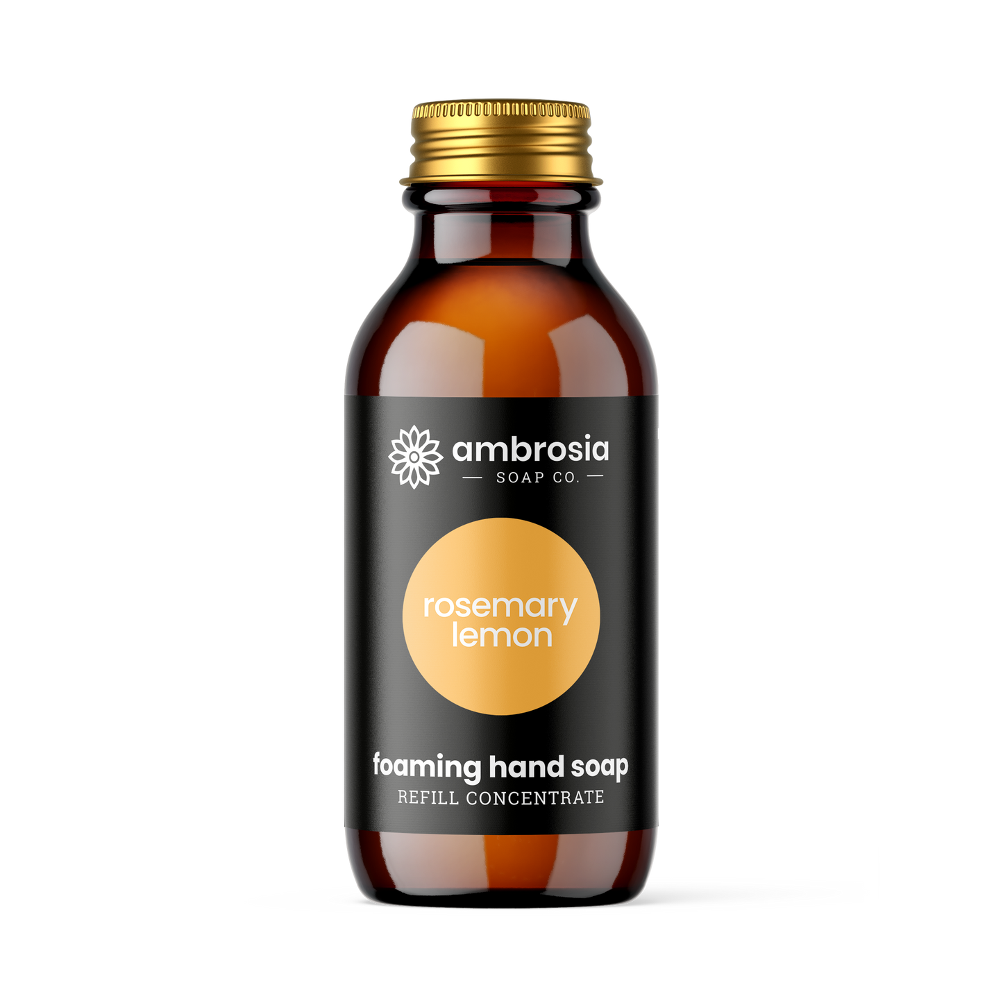Rosemary Lemon Concentrate, Glass Packaging
